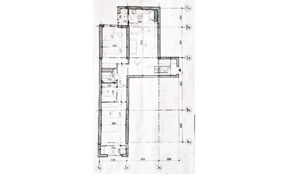 Bloc Nou! Botanica, str. Cetatea Albă, 2 camere + living. În construcție!: 3
