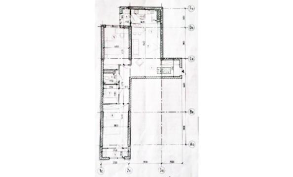 Bloc Nou! Botanica, str. Cetatea Albă, 2 camere + living. În construcție!: 3