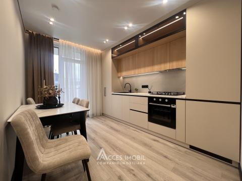 Golban Trade! Bloc Nou! Durlești, str. Regina Elisabeta, 1 cameră + living. Euroreparație! Priveliște! Localizare de mijloc!: 3