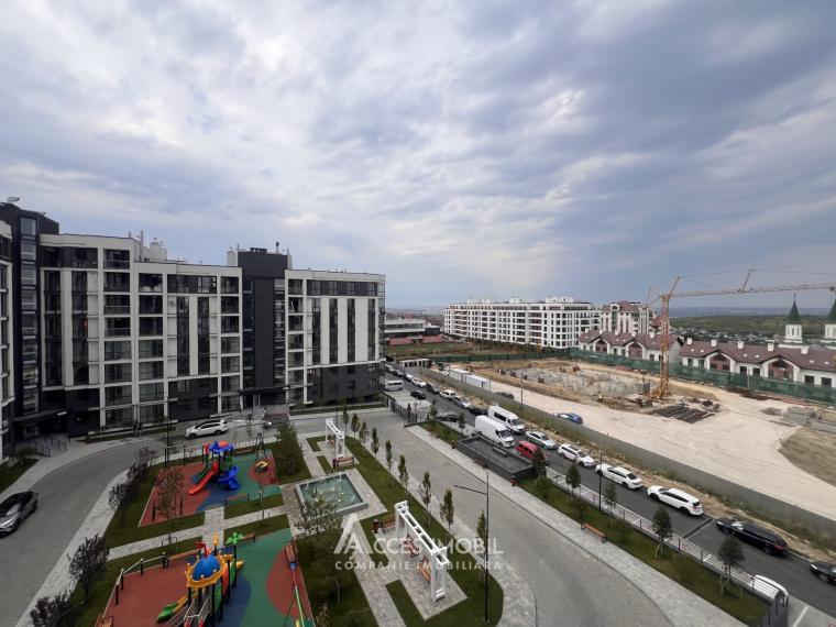 Golban Trade! Bloc Nou! Durlești, str. Regina Elisabeta, 1 cameră + living. Euroreparație! Priveliște! Localizare de mijloc!: 7