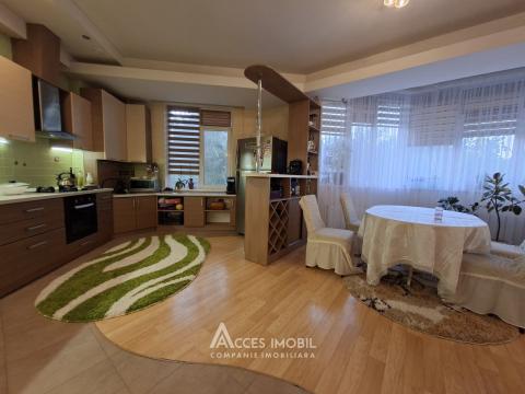 Bloc Nou! Râșcani, str. Academician Sergiu Rădăuțanu, 3 camere + living. Euroreparație! De mijloc!: 4