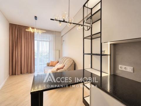 Chirie! Bloc Nou! Râșcani, str. Bogdan-Voievod, 2 camere + living. Euroreparație! De mijloc!: 2