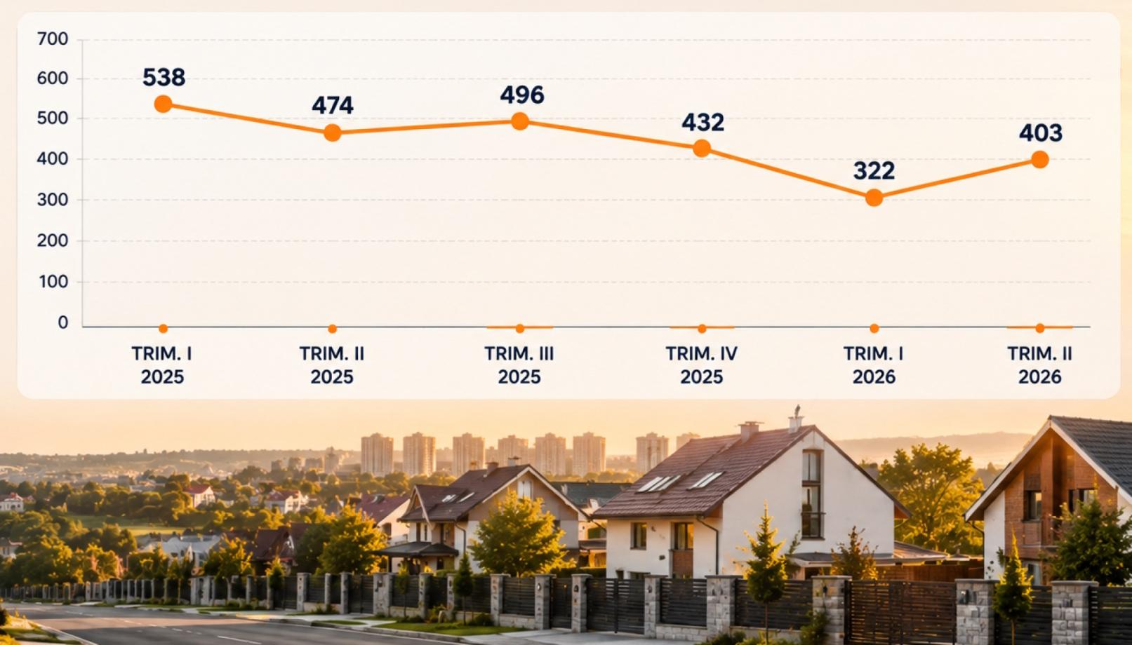 Case de vânzare în Chișinău: statistici și tendințe Sem I - 2026 - 1