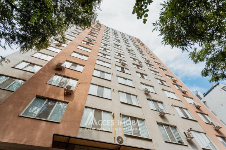 Comalion! Bloc Nou! Centru, str. Albișoara, 3 camere + living. Euroreparație!: 18
