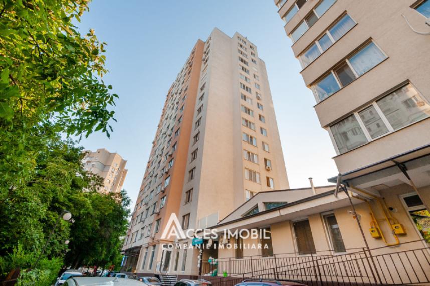 Comalion! Bloc Nou! Centru, str. Albișoara, 3 camere + living. Euroreparație!: 19