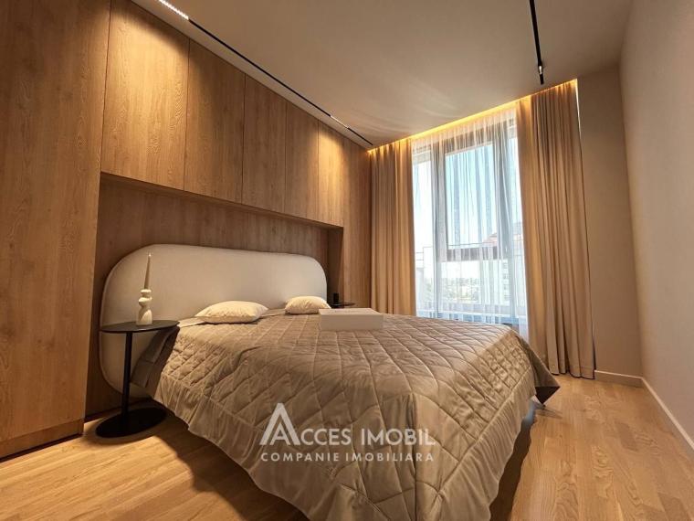 Penthouse! Chirie! Bloc nou! Centru, str. M.Varlaam, 2 camere + living! Euroreparație!: 3