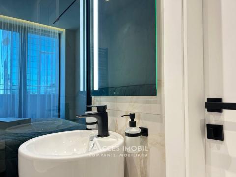 Penthouse! Chirie! Bloc nou! Centru, str. M.Varlaam, 2 camere + living! Euroreparație!: 15