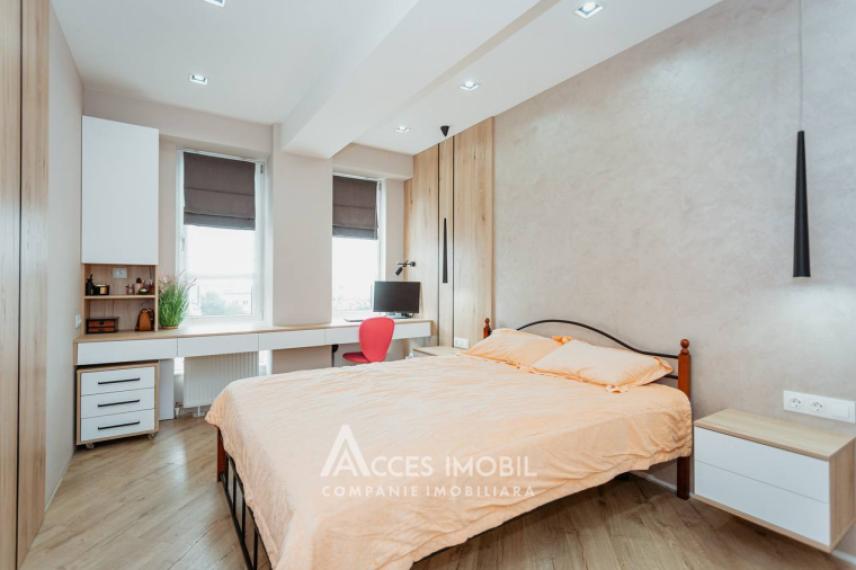 Inamstro! Bloc Nou! Ciocana, bd. Mircea cel Bătrân, 2 camere + living. Terasă 15m²! Euroreparație! De mijloc!: 9