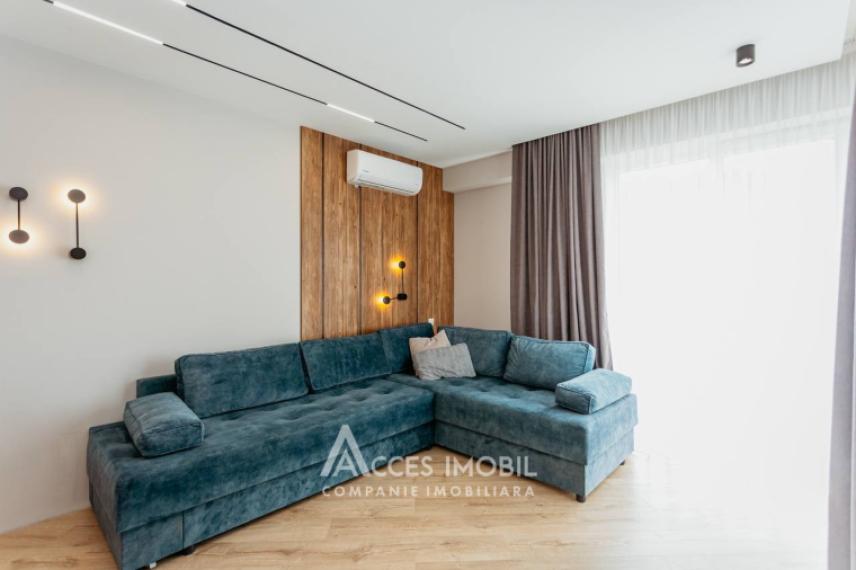 Inamstro! Bloc Nou! Ciocana, bd. Mircea cel Bătrân, 2 camere + living. Terasă 15m²! Euroreparație! De mijloc!: 1