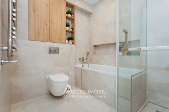 Inamstro! Bloc Nou! Ciocana, bd. Mircea cel Bătrân, 2 camere + living. Terasă 15m²! Euroreparație! De mijloc!: 15