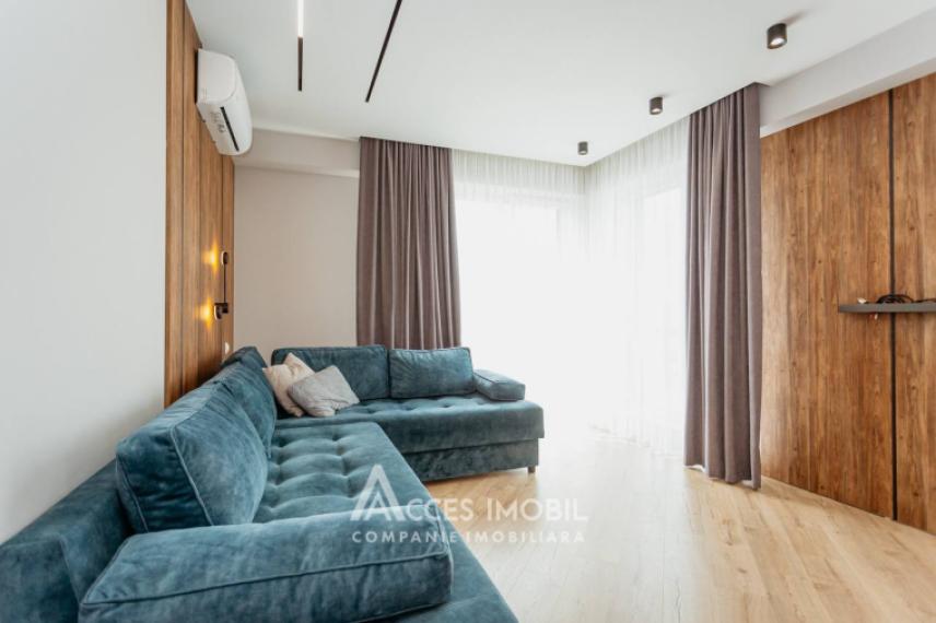 Inamstro! Bloc Nou! Ciocana, bd. Mircea cel Bătrân, 2 camere + living. Terasă 15m²! Euroreparație! De mijloc!: 2