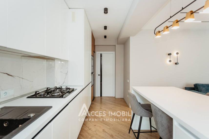 Inamstro! Bloc Nou! Ciocana, bd. Mircea cel Bătrân, 2 camere + living. Terasă 15m²! Euroreparație! De mijloc!: 4