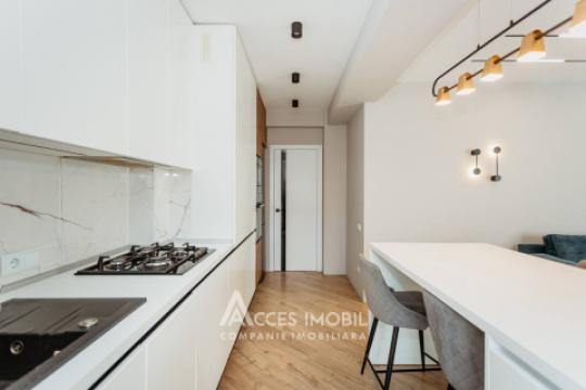 Inamstro! Bloc Nou! Ciocana, bd. Mircea cel Bătrân, 2 camere + living. Terasă 15m²! Euroreparație! De mijloc!: 4
