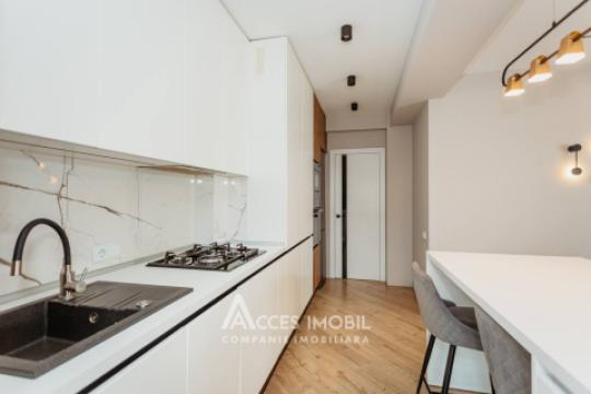 Inamstro! Bloc Nou! Ciocana, bd. Mircea cel Bătrân, 2 camere + living. Terasă 15m²! Euroreparație! De mijloc!: 5