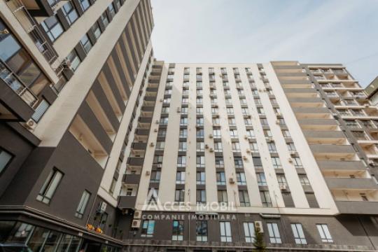 Inamstro! Bloc Nou! Ciocana, bd. Mircea cel Bătrân, 2 camere + living. Terasă 15m²! Euroreparație! De mijloc!: 19