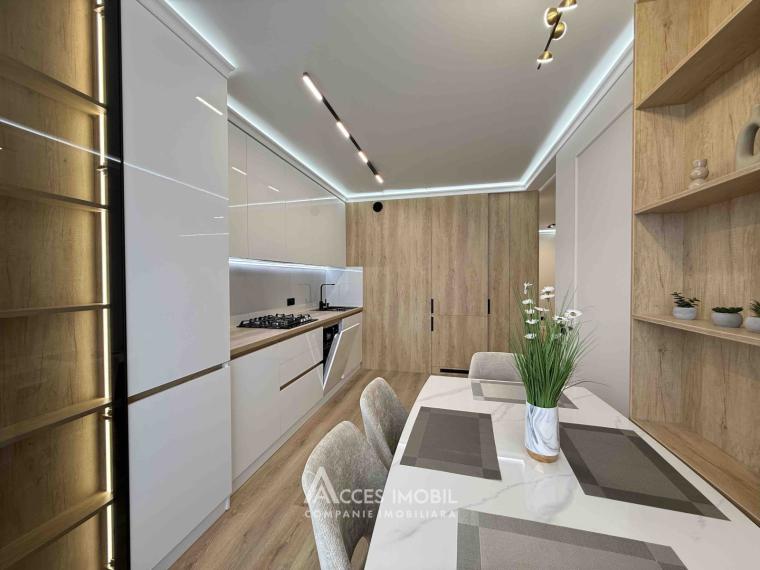 Bloc Nou! Ciocana, str. Nicolae Milescu Spătarul, 3 camere + living. Euroreparație! Localizare bilaterală!: 6