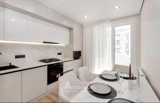 Exfactor! Bloc Nou! Buiucani, str. Ion Buzdugan, 2 camere + living. Euroreparație!: 4