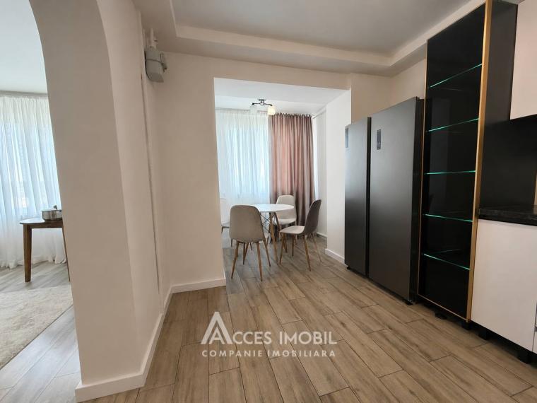 Râșcani, bd. Moscova, 2 camere + living. Euroreparație! Localizare de mijloc!: 3