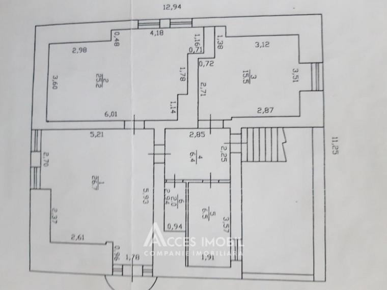 For Rent! Commercial Space, 350m2, Toma Ciorba street, Center! Euro Repair!: 25