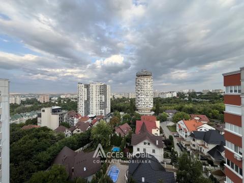 Kirsan! Bloc Nou! Telecentru, str. Constantin Vârnav, 2 camere + living. Euroreparație! Priveliște!: 14