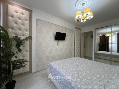 Kirsan! Bloc Nou! Telecentru, str. Constantin Vârnav, 2 camere + living. Euroreparație! Priveliște!: 4
