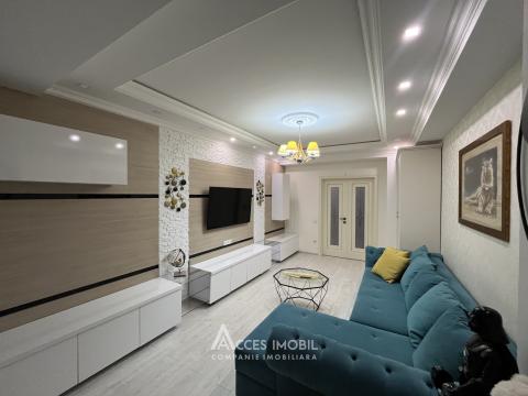 Kirsan! Bloc Nou! Telecentru, str. Constantin Vârnav, 2 camere + living. Euroreparație! Priveliște!: 1