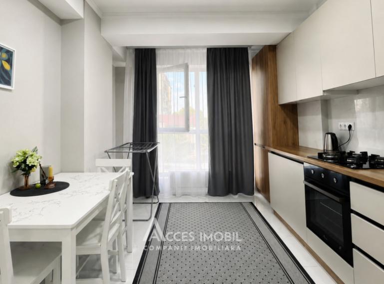 Pamir Construct! Bloc Nou! Botanica, str. Ghica-Vodă, 2 camere + living. Euroreparație!: 6