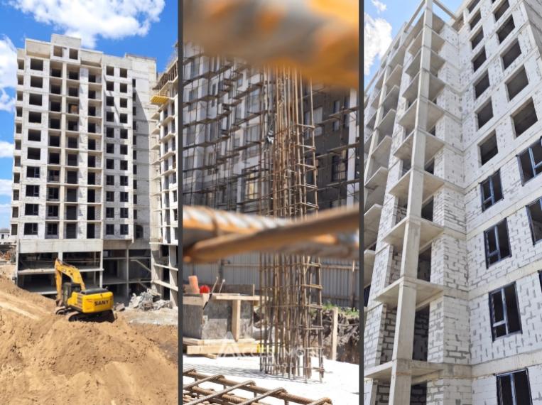 Solomon Construct Дурлешты | 1 комната | 37 м² | эт. 7/9 | Белый вариант: 4