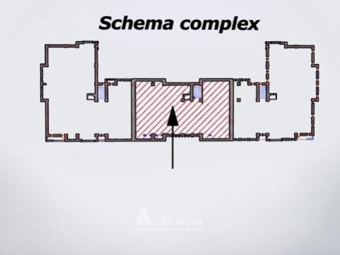 Solomon Construct Дурлешты | 1 комната | 37 м² | эт. 7/9 | Белый вариант: 1