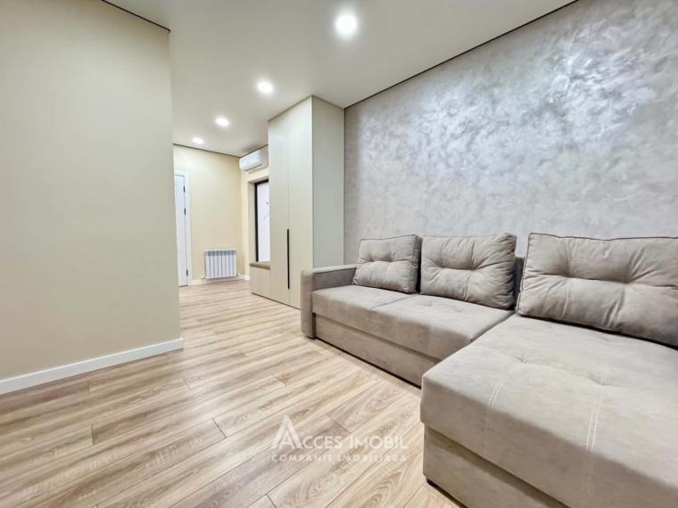 Bloc Nou! Durlești, str. Regina Elisabeta, 2 camere + living. Euroreparație!: 5