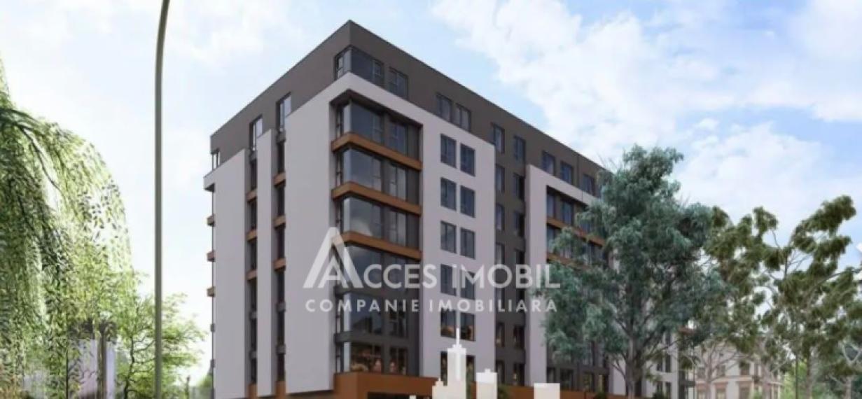 Bloc Nou! Cricova, str. Calea Basarabiei, 1 cameră + living. Varianta albă! Localizare de mijloc!: 1
