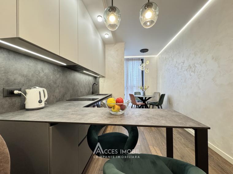 For Rent! New block! Petru Movila street, Center, 1 room + living. Euro Repair!: 4