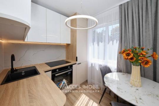 Botanica, str. Teilor, 2 camere + living. Euroreparație!: 4