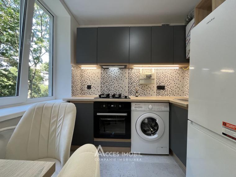 Botanica, str. Pandurilor, 2 camere + living. Euroreparație! De mijloc!: 4