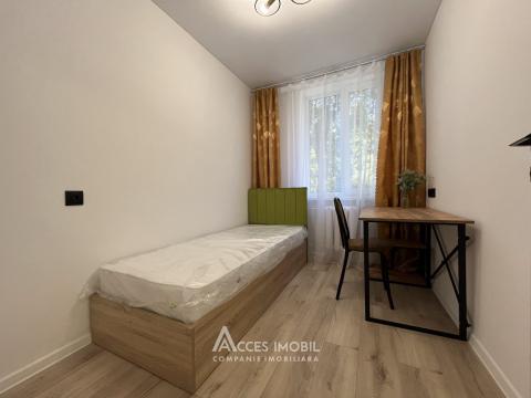 Botanica, str. Pandurilor, 2 camere + living. Euroreparație! De mijloc!: 2