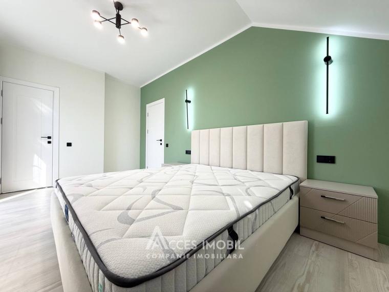 Rent! Duplex in 2 levels! Durlești, Podgorenilor street, 3 rooms + living room, 140m² + 3 ares. Premium renovation!: 7