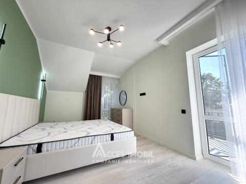 Rent! Duplex in 2 levels! Durlești, Podgorenilor street, 3 rooms + living room, 140m² + 3 ares. Premium renovation!: 8
