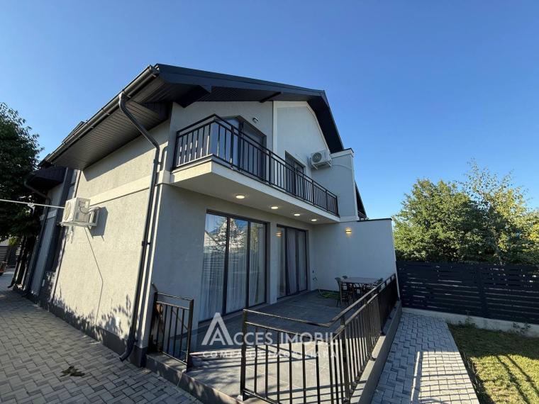 Rent! Duplex in 2 levels! Durlești, Podgorenilor street, 3 rooms + living room, 140m² + 3 ares. Premium renovation!: 0