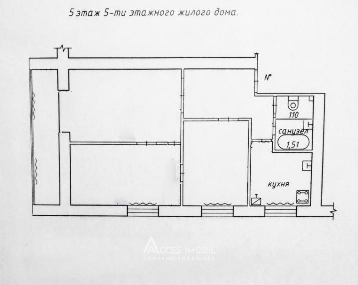 Buiucani, Vasile Lupu street, 3 rooms!: 10