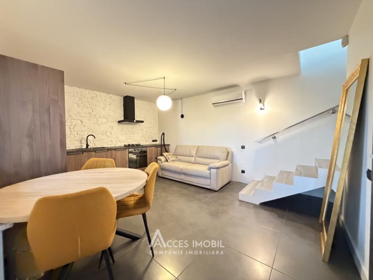 Аренда! Дом в 2 уровня! Кодру, ул. Кобзарилор, 1 комната + гостиная, 45м² + 1 сотка. Евроремонт!: 10