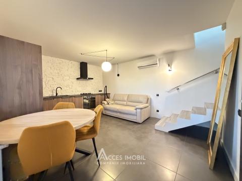 Аренда! Дом в 2 уровня! Кодру, ул. Кобзарилор, 1 комната + гостиная, 45м² + 1 сотка. Евроремонт!: 10