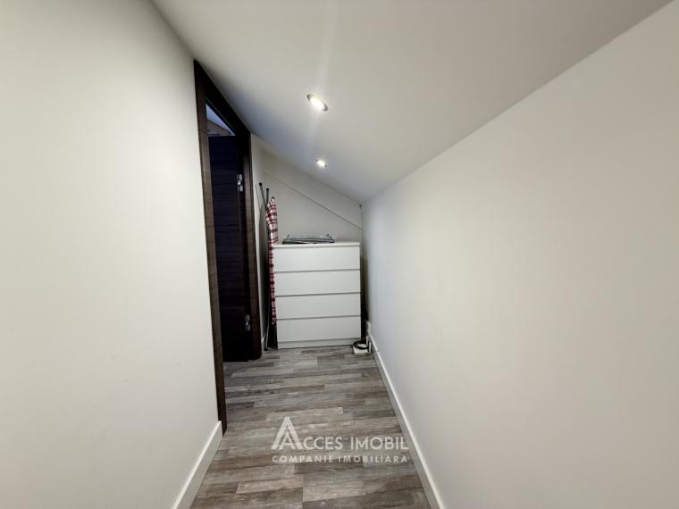Аренда! Дом в 2 уровня! Кодру, ул. Кобзарилор, 1 комната + гостиная, 45м² + 1 сотка. Евроремонт!: 14