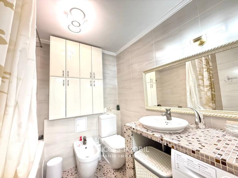 Bloc Nou! Ciocana, str. Alecu Russo, 2 camere + living. Euroreparație!: 11