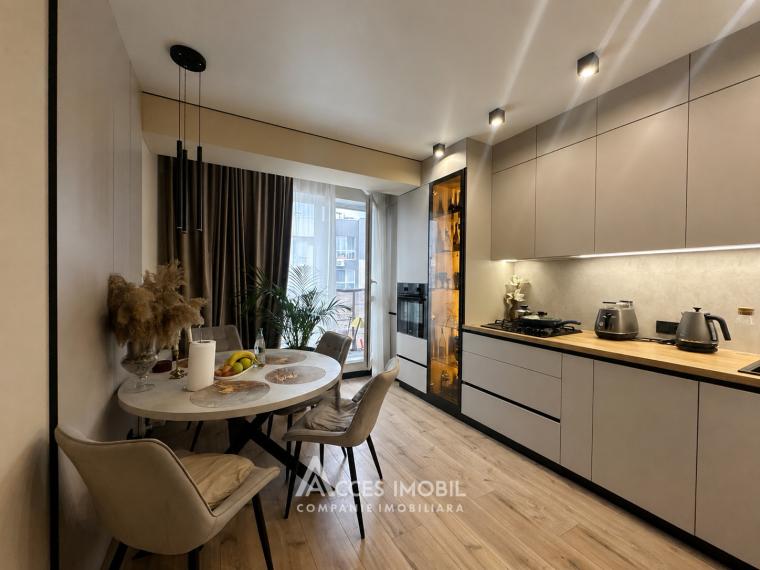 Pamir Construct! Bloc Nou! Botanica, str. Ghica-Vodă, 2 camere + living. Euroreparație!: 8