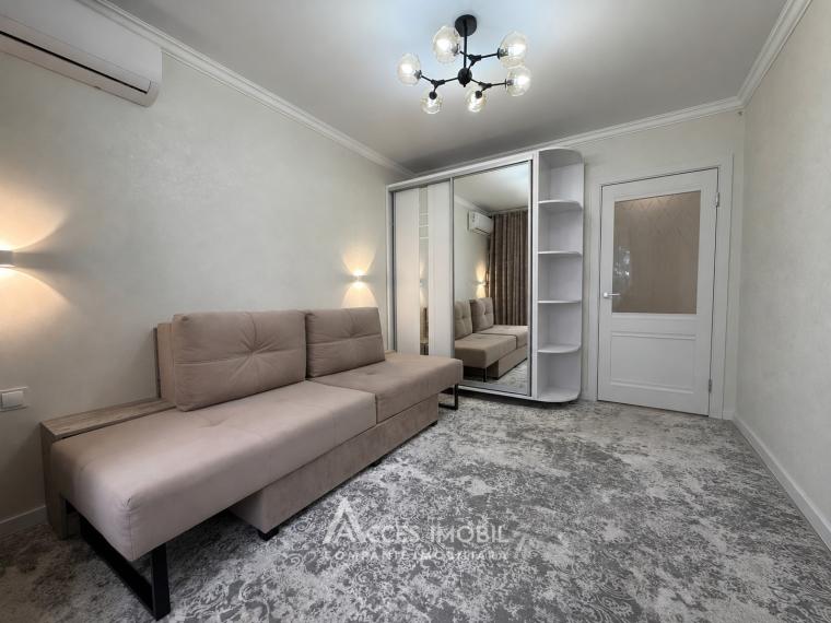 Eldorado Terra! Bloc Nou! Centru, str. Nicolae Testemițanu, 2 camere + living. Euroreparație! De mijloc!: 3