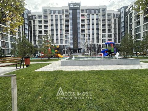 Bloc Nou! Durlești, str. Regina Elisabeta, 2 camere + living. Euroreparație! De mijloc!: 9