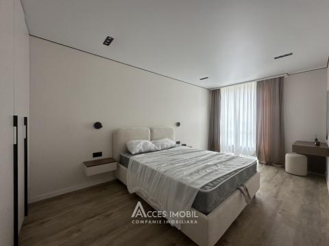 Bloc Nou! Durlești, str. Regina Elisabeta, 2 camere + living. Euroreparație! De mijloc!: 0