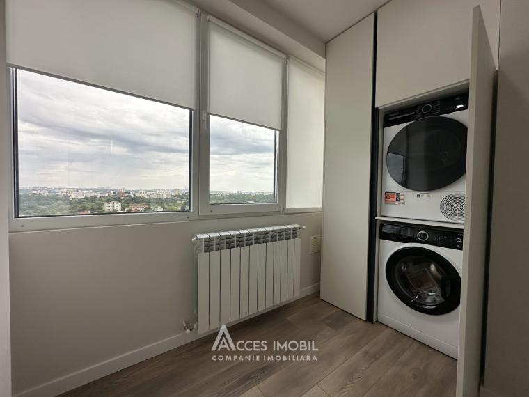Exfactor! Bloc Nou! Buiucani, str. Vasile Lupu, 2 camere + living. Euroreparație! Priveliște!: 14