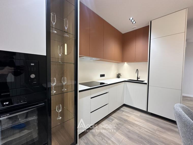 Exfactor! Bloc Nou! Buiucani, str. Vasile Lupu, 2 camere + living. Euroreparație! Priveliște!: 7