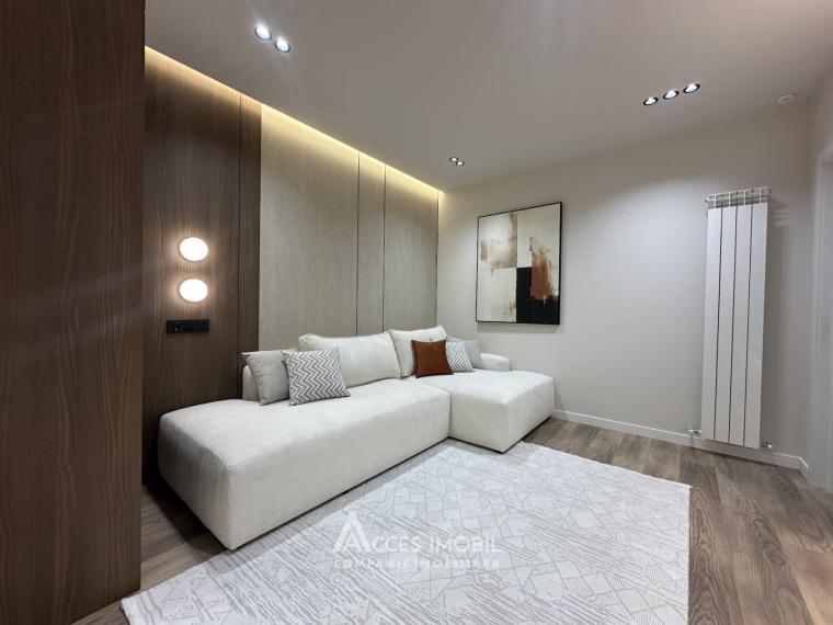 Exfactor! Bloc Nou! Buiucani, str. Vasile Lupu, 2 camere + living. Euroreparație! Priveliște!: 5